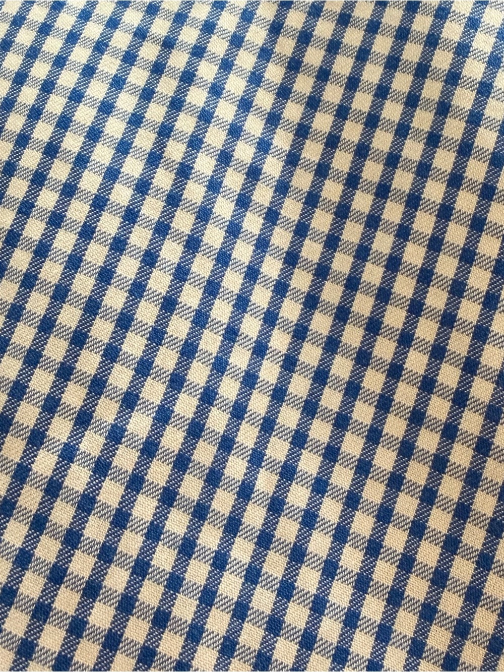 Tommy Hilfiger Blue Check Slim Fit Button-Down Shirt 17 34-35 - Picture 3 of 3
